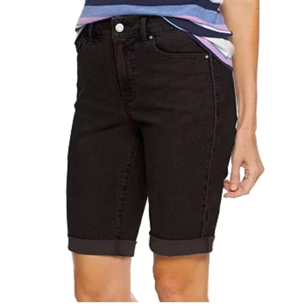 Bermuda Shorts Denim Black NWT Sizes 18
